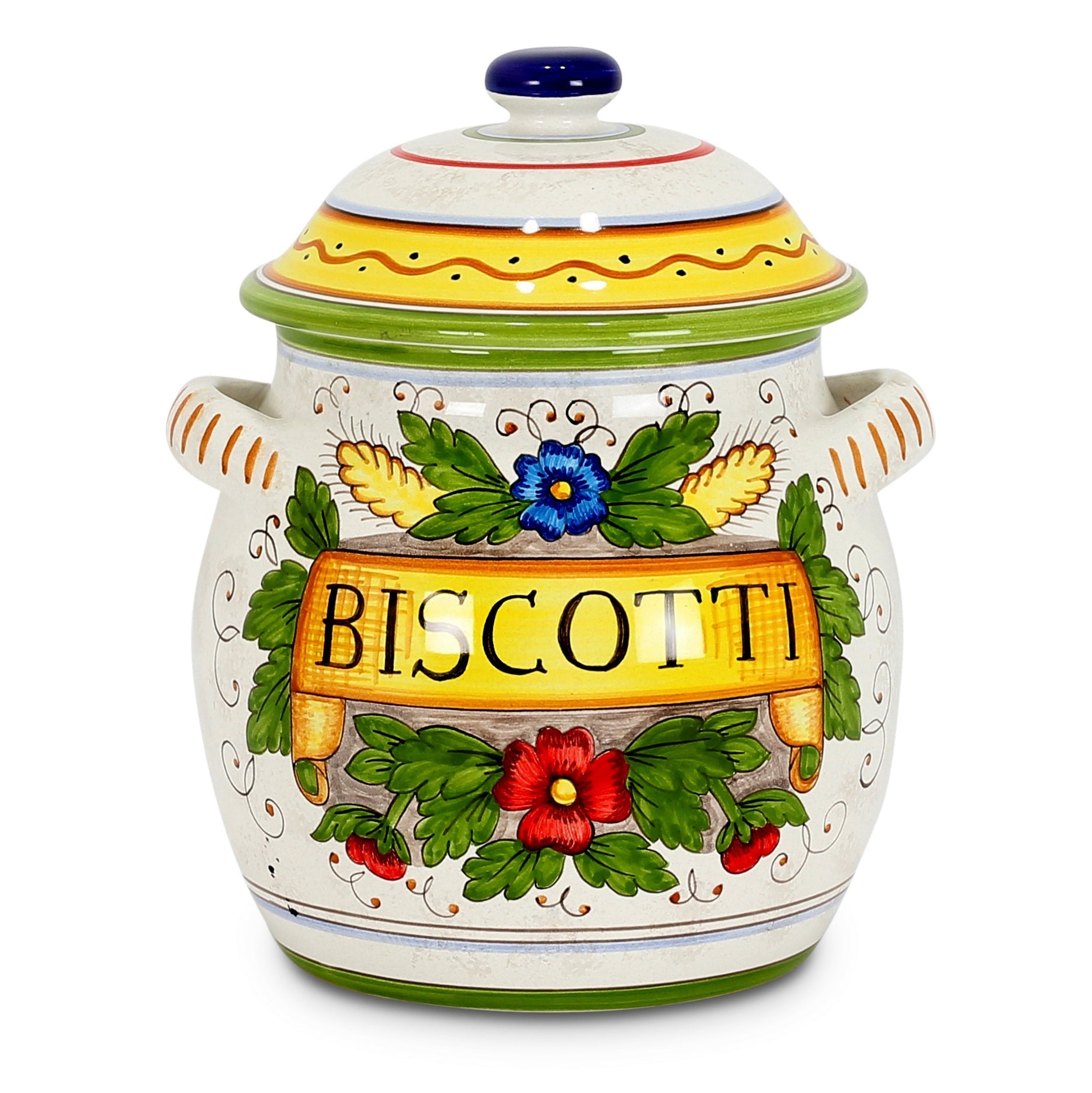 Deruta of Italy Rustica Biscotti Jar